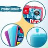 4Pcs Thin Ice Packs Essential Accessories Water Filling Space Saving Reusable for Lunch Box