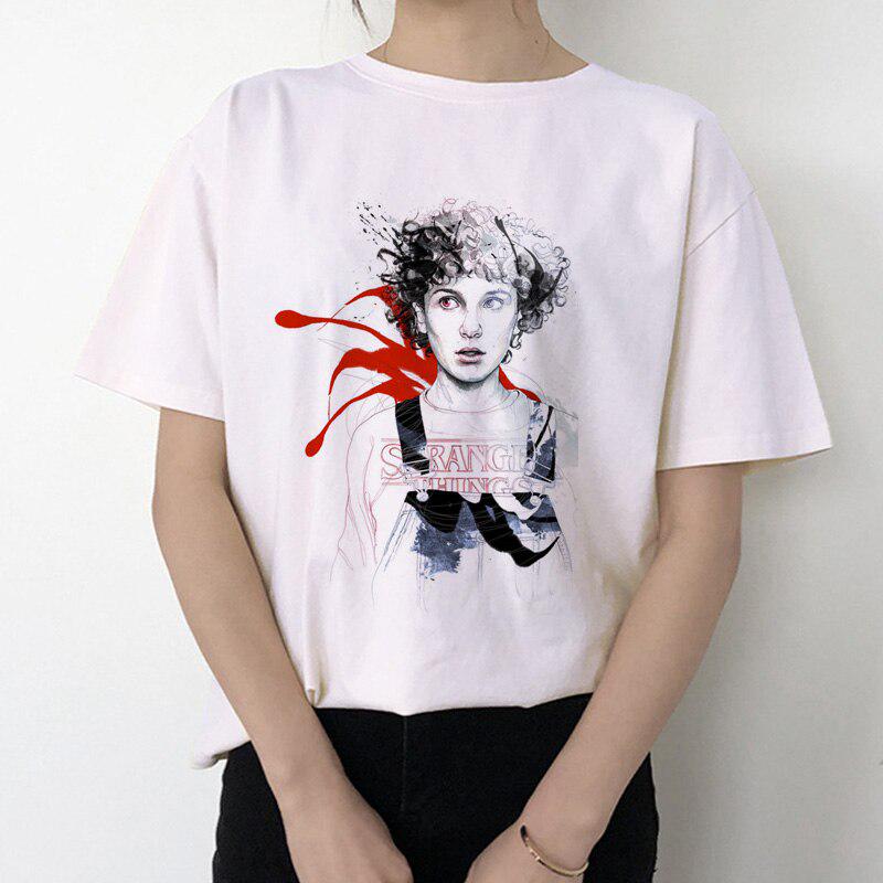 Stranger Things 3 Camiseta Mujer Camiseta Once Gótico Ropa Femenina Hip Hop  Femme comprar a buen precio — entrega gratuita, reseñas reales con fotos —  Joom