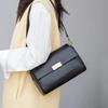 Genuine Cowhide Leather Women's Shoulder Bag Crossbody Bag Retro Versatile Ladies Underarm Fashi Luxury Brand Bag Wholesale