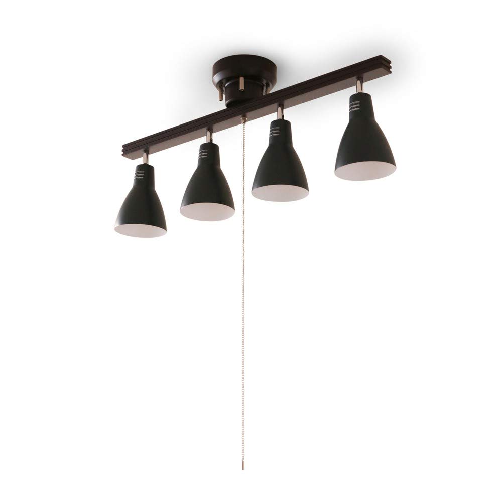 IRIS OHYAMA 4-Light Ceiling Light Straight Type CL-4E26SW-A Navy