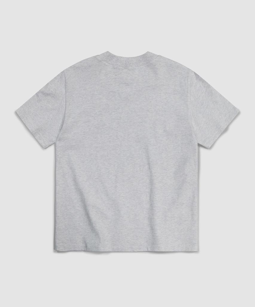 Keulaeki [Women] Basic Logo Tee_M/Gray [Kr265Pwt401]