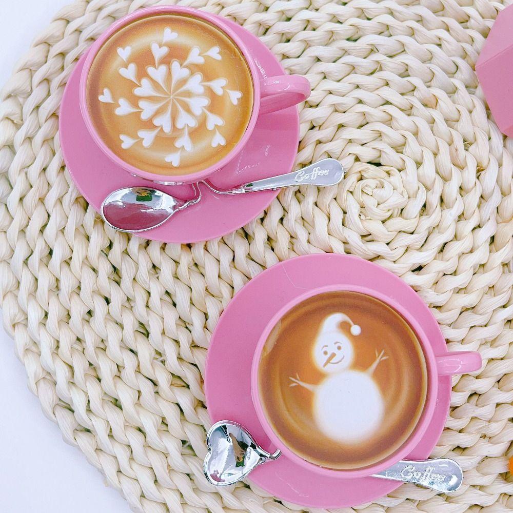 Kettle Snack Simulation Coffee Set Coffee Machine Afternoon Tea Toy Play House Toy DIY Toy