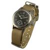 Military watch for Buships small khaki nylon NATO strap [M.R.M.W.] men, second,
