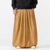 Spring New Large-size Chinese Style Loose Wide-leg Pants Japanese Corduroy Straight Harem Pants Men