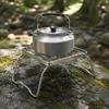 Stainless Steel Cooktop Stand with Folding Legs Quick-Setup for Backpacking