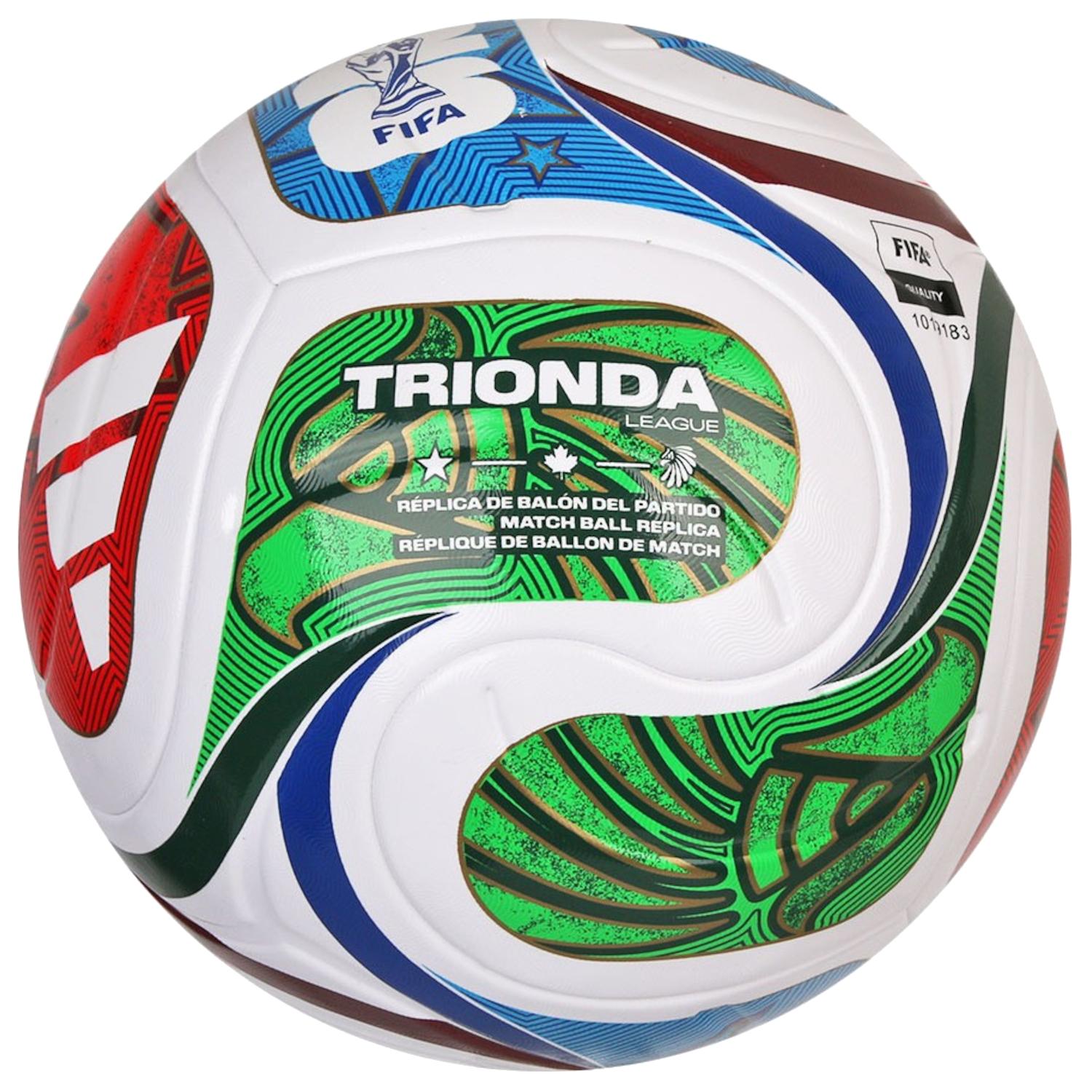 adidas FIFA Weltmeisterschaft 26 Trionda League Box FIFA Qualitätsball, Unisex weiß Fußball 5 weiß