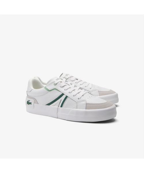 Lacoste L004 Contrasted Leather Sneakers RZ0026W55G 082 [Shipped from Korea] 100% Authentic