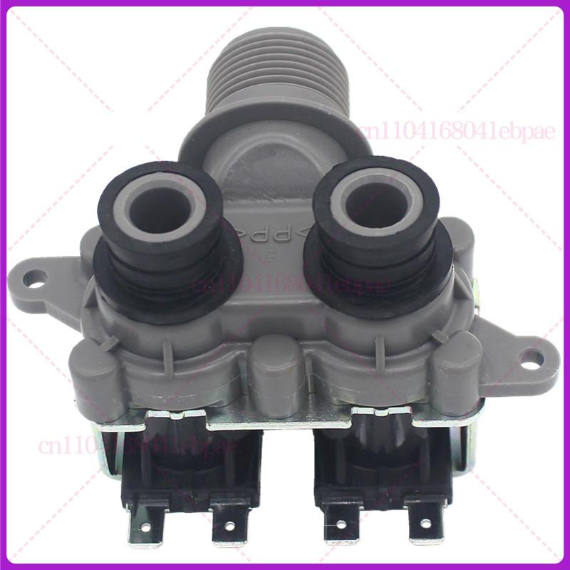 Washing Machine Double-Head Water Inlet Valve FCS180A Solenoid Valve For Panasonic Pulsator Washing Machine XQB65/XQB75 Series
