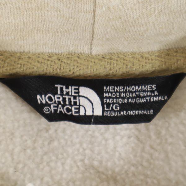 The North Face Outdoors Long Sleeve Sweatshirts L Beige Back Brushed Men's Used