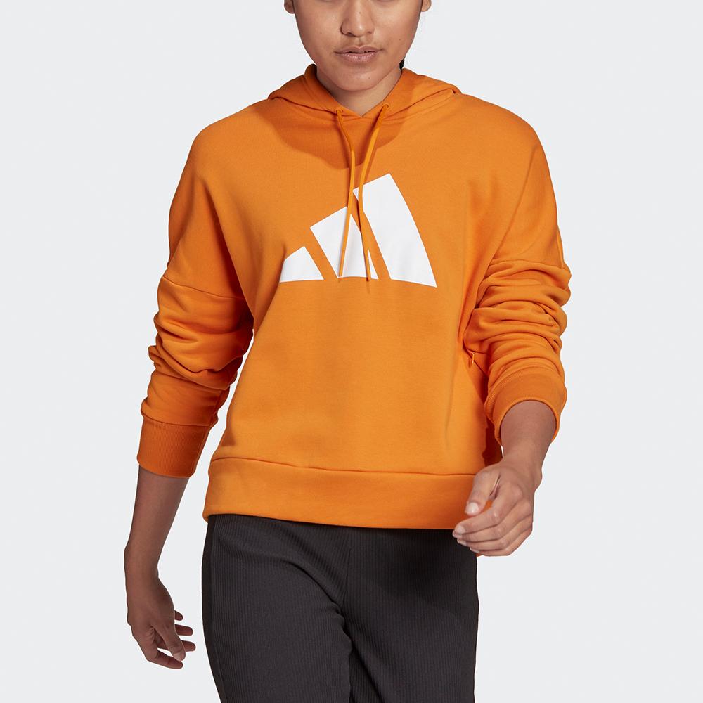Adidas Fi 3b Hoodie With Logo Print Women Hoodie Orange H57341
