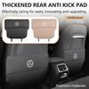 AABHZ1 Leather Car Seat Back Protection Anti-Kick Pad Seat Storage Bag Auto Accessories For Benz AMG CLA CLS C180 C200 W204 W205