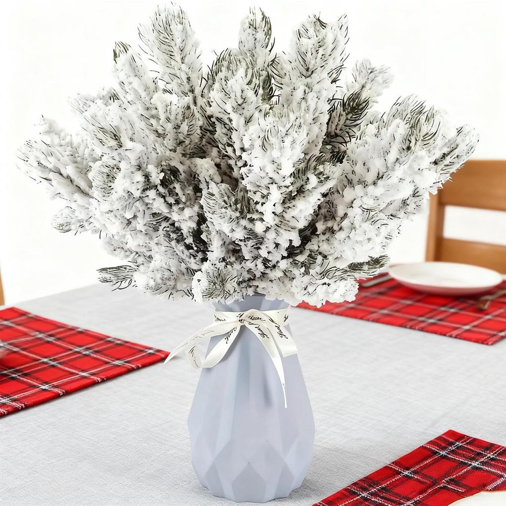 Cedar Five Forked Needles Simulation Plant Accessories Tree Accessories Simulation Tree Branches