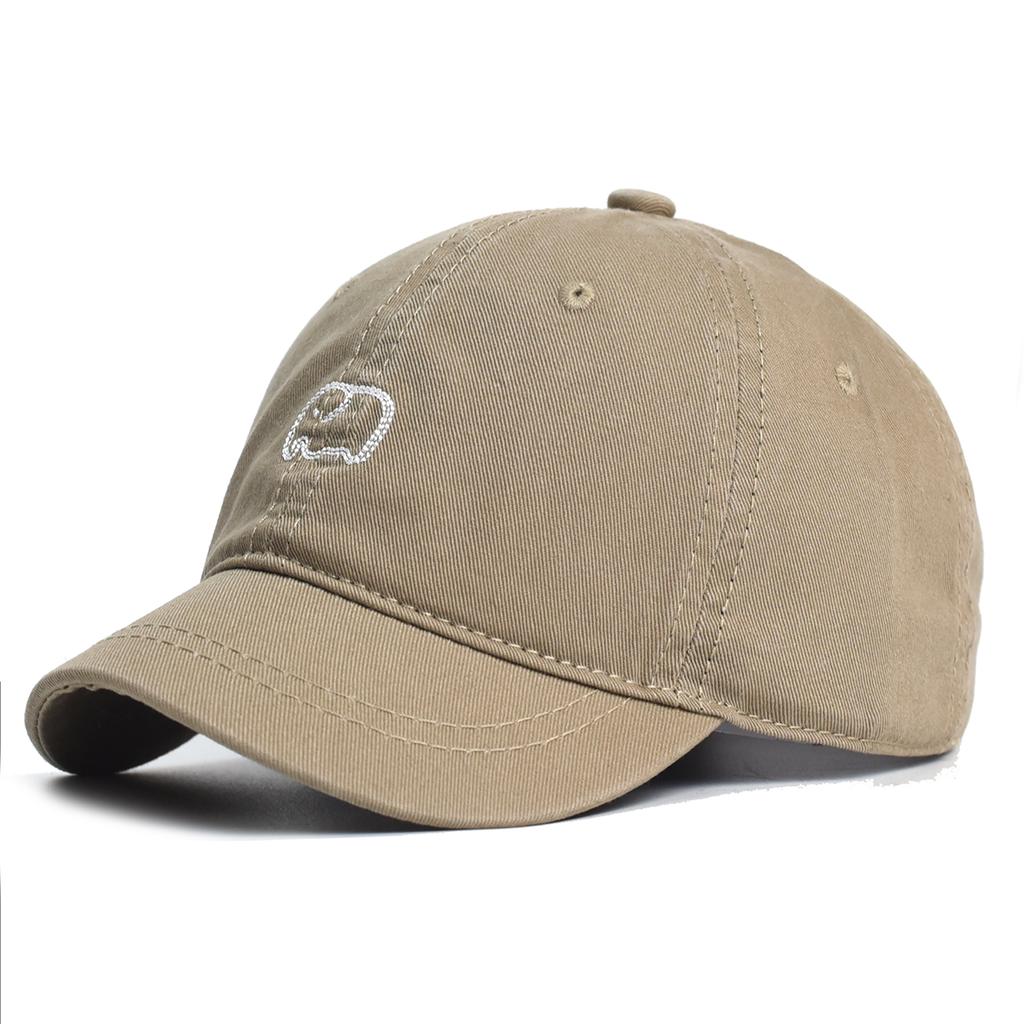 Short Brim Cotton Baseball Cap Men Women Casual Vintage Dad Hat Adjustable Trucker Style Low Profile Caps Nylon Fastener Tape