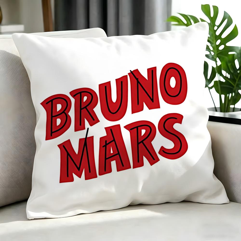 Sänger - Bruno Mars Kissenbezug Kissenbezug-Set 4 Stück 50x50 45x45 40x40 Kissenbezug Dekorativ Sofa Heimdekoration