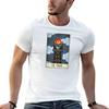 Tarot Collection X The Tower T-Shirt T Shirt for Man 100 Percent Cotton T Shirt Man Casual Cott