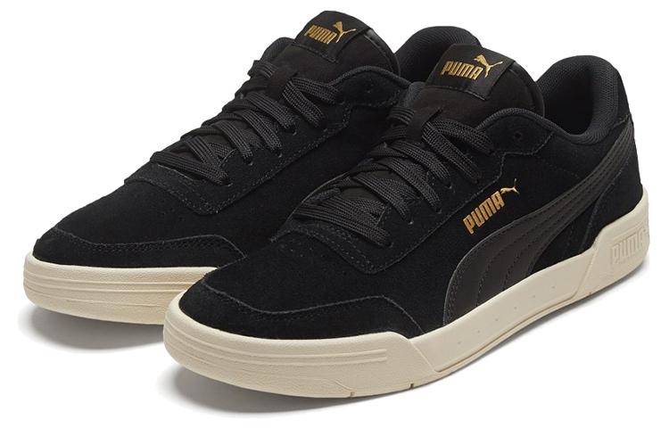 PUMA Caracal Suede 'Black White Gold' 370304-12