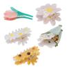 Hair Claw Clips Elegant Flower Shape Fashionable Hair Clip Styling Tool Accessories for Women