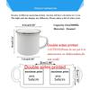 Teacher Mode Off Print Enamel Mug Cup for Coffee Original Coffee Cups Drinkware Unusual Mugs Personalized Funny Beer Travel Cute