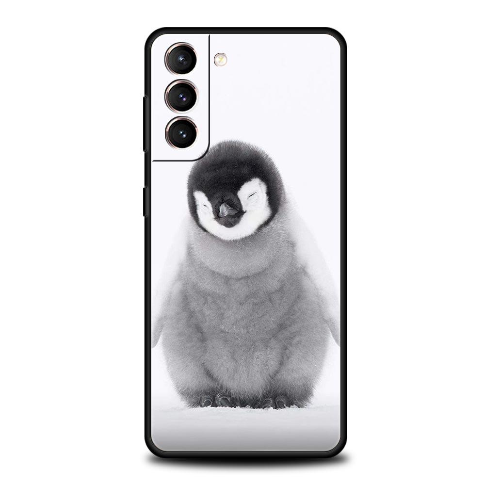 Ocean Animal Dolphin Phone Case For Samsung Galaxy S26 Ultra S25 Plus S24 FE S23 S22 5G S21 S20 Cover Black Soft