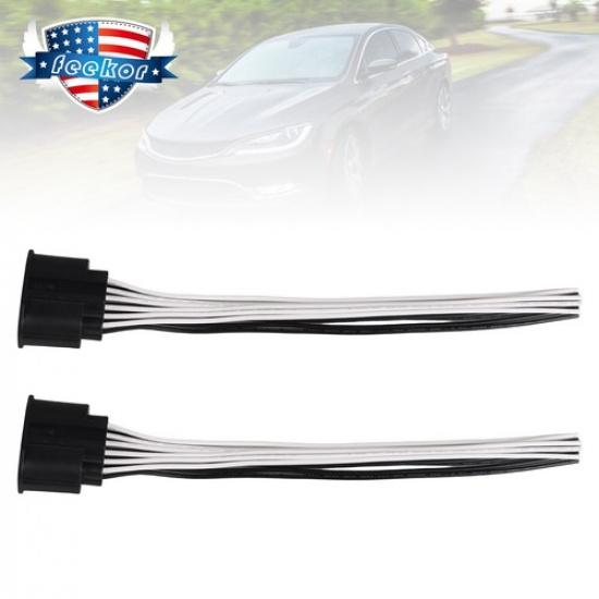 

New 2pcs Xenon HID LED Headlight Harness Adaptor for 2015-18 Chrysler 200