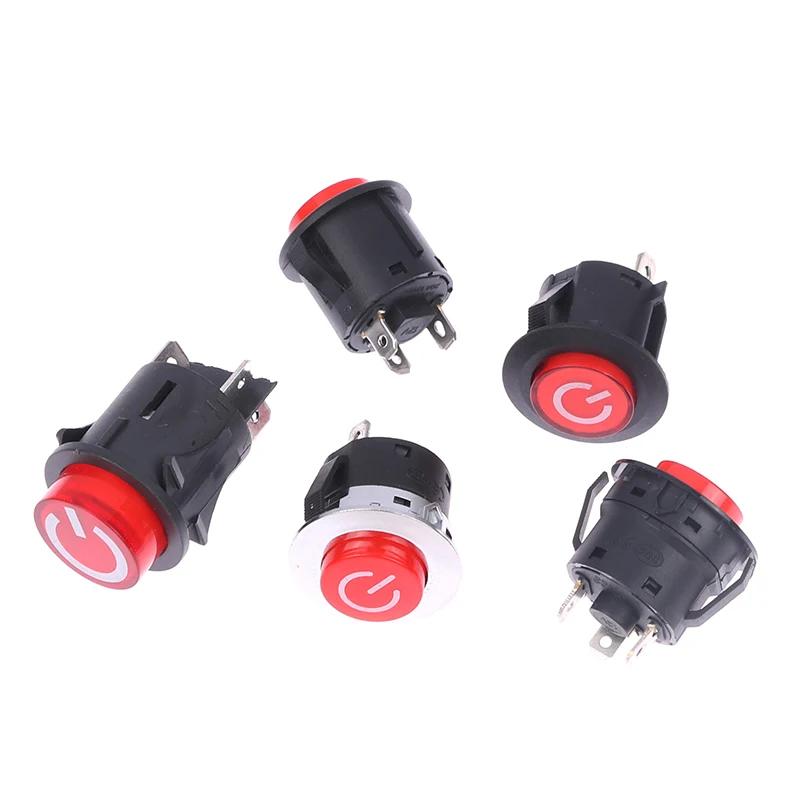 One Button Start Switch For Children's Electric Car 3-pin Power Switch For Baby Battery Car