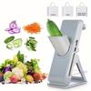 Multi-functional Kitchen Vegetable Slicer, Adjustable Kitchen Domestic Vegetable Cutter, Potato and Cucumber, Meat Slicer