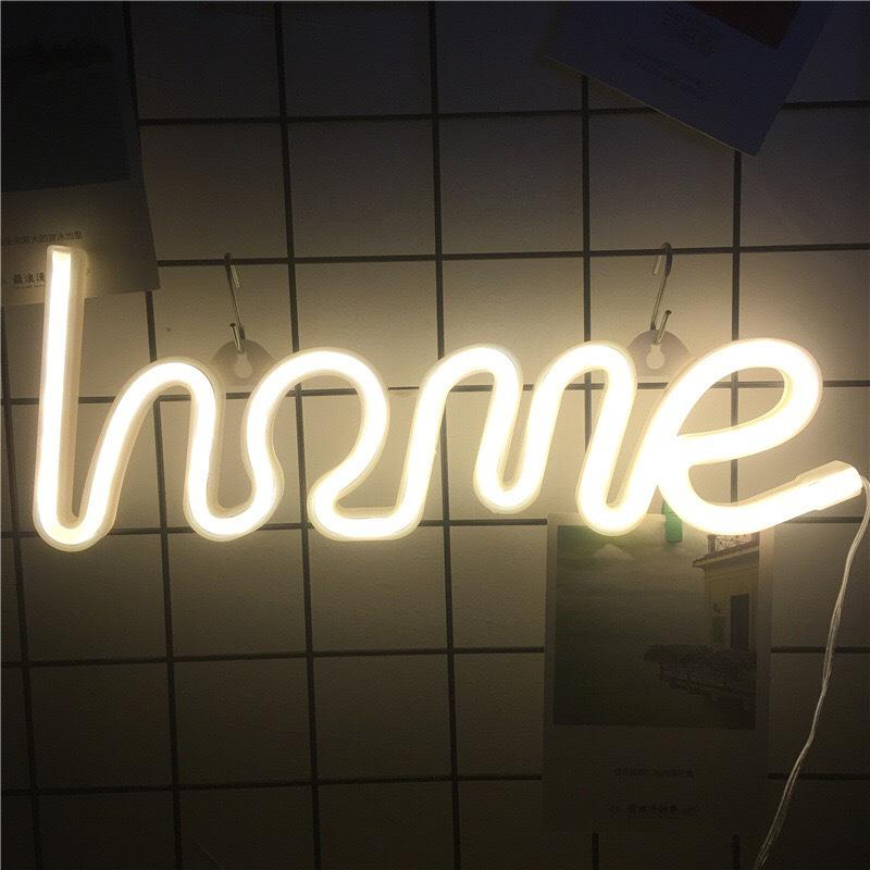 Herz & Stern LED Neon Mondlicht