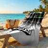 Philadelphia Eagles Personalized Text Beach Towel High Absorbency Quickdry Portable For Swimmingbeachcamping Travel Beach Accessoriesgym