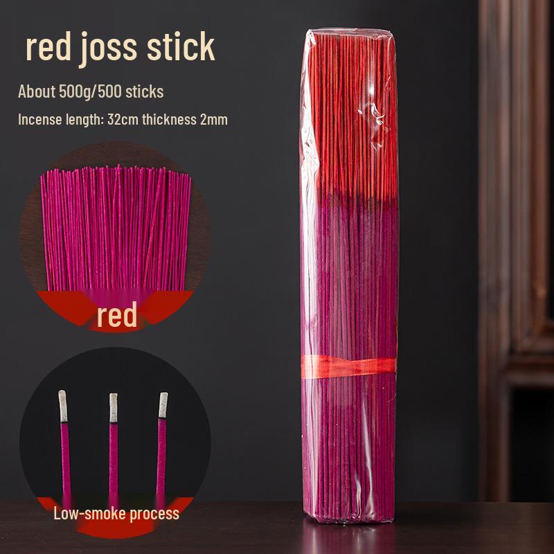 Golden Smokeless Sandalwood Bamboo Incense Sticks for Worship and Offerings