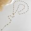 Adjustable Y-Shaped Crystal Necklace - European & American Geometric Layered Fashion