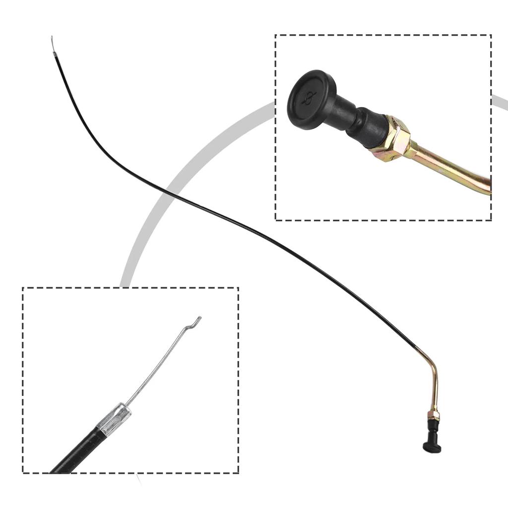 Sturdy Choke Cable Design Meets Specifications of OEM Part No 1106754 Compatible with For Forquest Series From74272 74914 Range