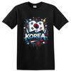 South Korea Flag T Shirt Korean Patriotic Graffiti Art National Pride Gift Tee