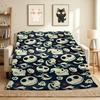 Nightmare Before Christmas Flannel Blanket Throw Blanket Soft Warm Sofa Bed Camping Home Decor Unique Christmas Gift C9211531