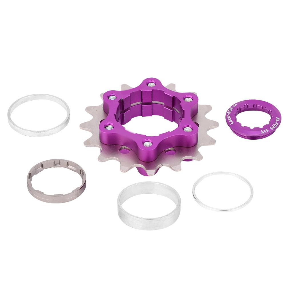 Стальная Велосипедная Односкоростная Кассета Фривил Колесо Велосипедный Аксессуар для Велосипеда 16T