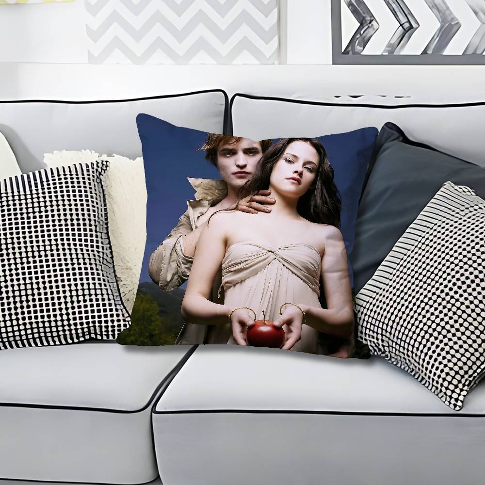 Hot TV The TTwilight Pillow Cases for Bedroom Living Room Sofa Home Decor Polyester Cushion Cover with Zipper