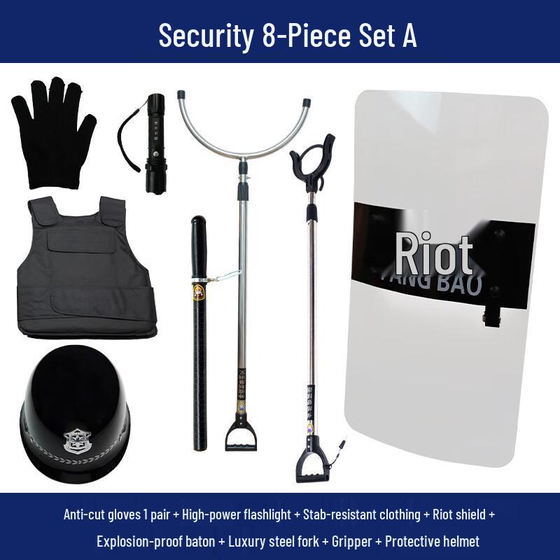 Security & Self-Defense Eight-Piece Kit One Size