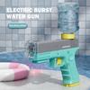 Electric Water Gun Large Capacity Toy Gun High Pressure Strong Water Play Outdoor Games for Swimming Pool Children Boys Kids