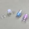 Erasable Mini Small Single Head Silicone Seal Nail Steel Plate Transfer Tool Stamping Jelly With Scraper French Tip Nail Stamper