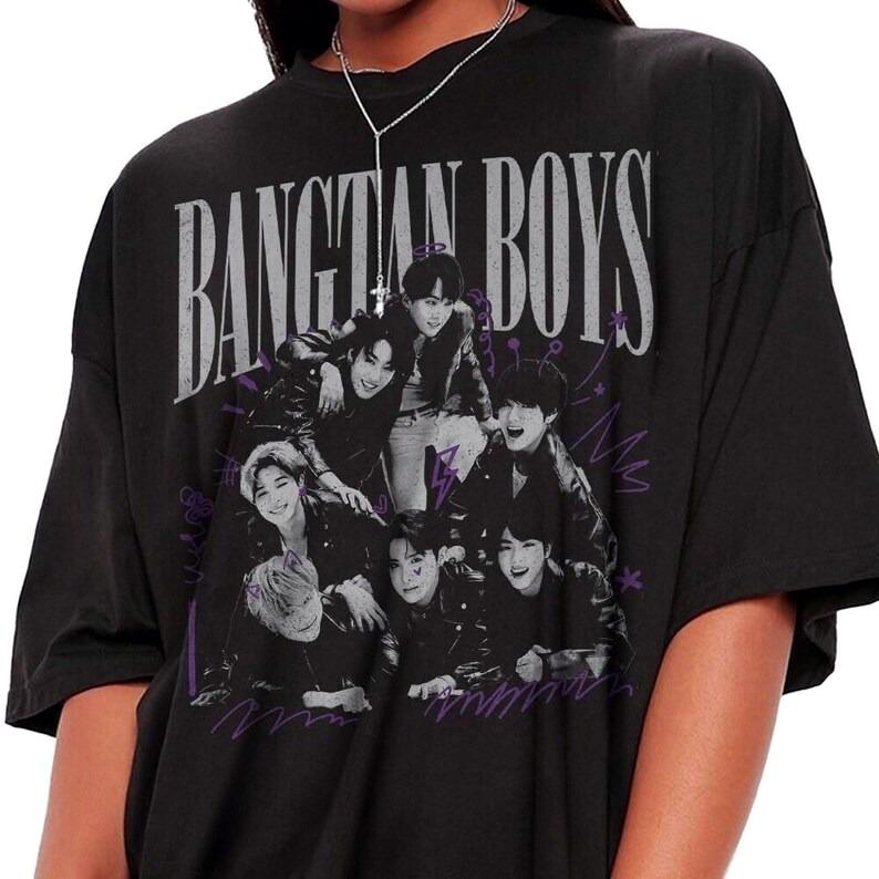 

2026 BTS Мода Мужчины Женщины Винтажная Футболка Bangtan Boys Рубашка Kpop Альбом Arirang, Подарки для Фанатов Хип-Хоп Уличная Одежда Оверсайз Футболка 4XL