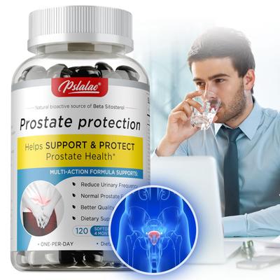 Men's Health Nutrition Capsules Contain Lycopene, Resveratrol, and a Selenium Blend; non-GMO.