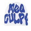 Mea Culpa Trendy Letter Print Beanies Knit  Hat Streetwear Cap Outfit Women Girl