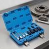 11 Pieces Brake Caliper Socket Set Molybdenum Steel Serrated Bit High Force