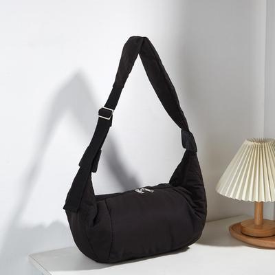 New Women's Bags Versatile Large-capacity Messenger Dumpling Bags Casual Simple Shoulder Bags Trendy Women's Pillow Bags