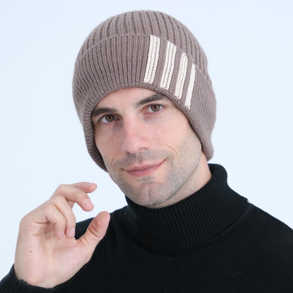 Модный мужской новый плюс флисовый вязаный пуловер — фото 3