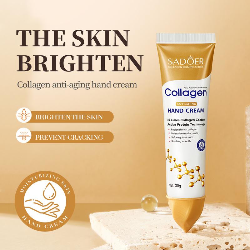 30g Collagen Moisturizing Hand Cream, Moisturizing, Anti-drying, Autumn and Winter Hand Cream