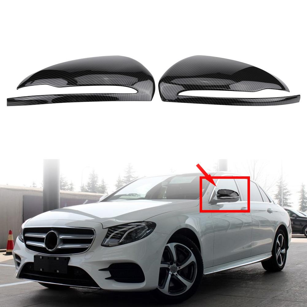 Karbonový Luxusní Náhradní Kryt Zpětného Zrcátka pro Třídu C E GLC S W205 W213 X253 W222