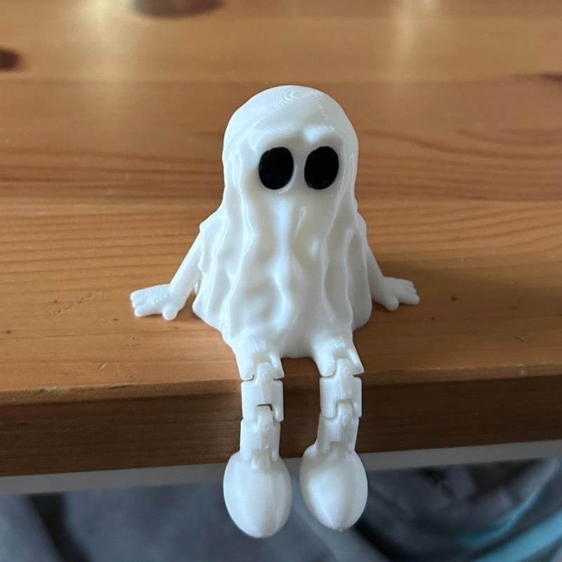Halloween Pumpkin Ghost - Multi-Jointed Articulated Figure for Home Decor - Perfect Festive Gift Creative and Interesting