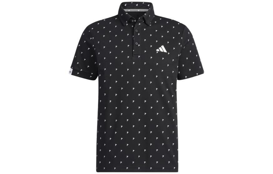 

Adidas Polo Shirts Men s Black Polo Collar Moderate Straight Fit HT6838 L