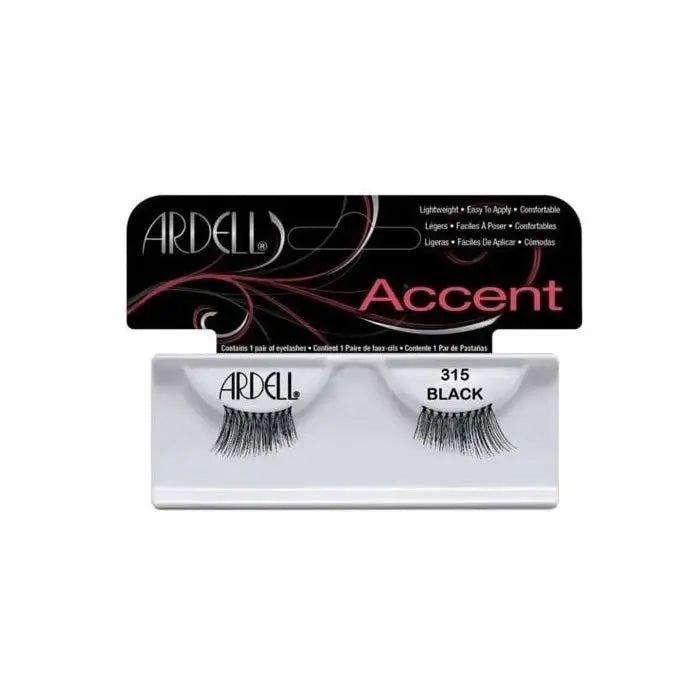 Pestañas Postizas - ARDELL - Accent 315 - White Color - Pack of 1 - Compatible Accessory