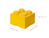 LEGO Storage Box 4 Yellow 40031732